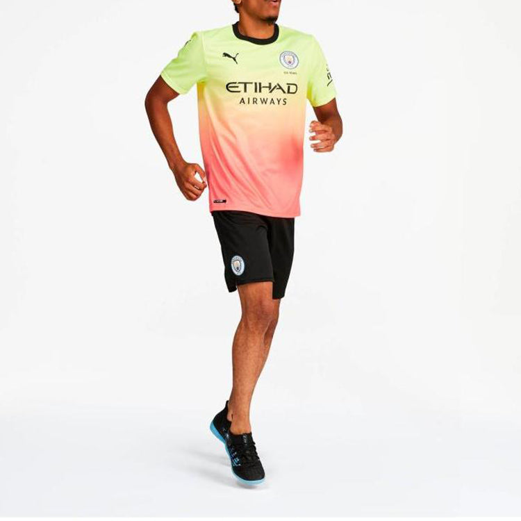 PUMA 19/20 Away Fan Edition Jersey Pink Yellow 755594-03