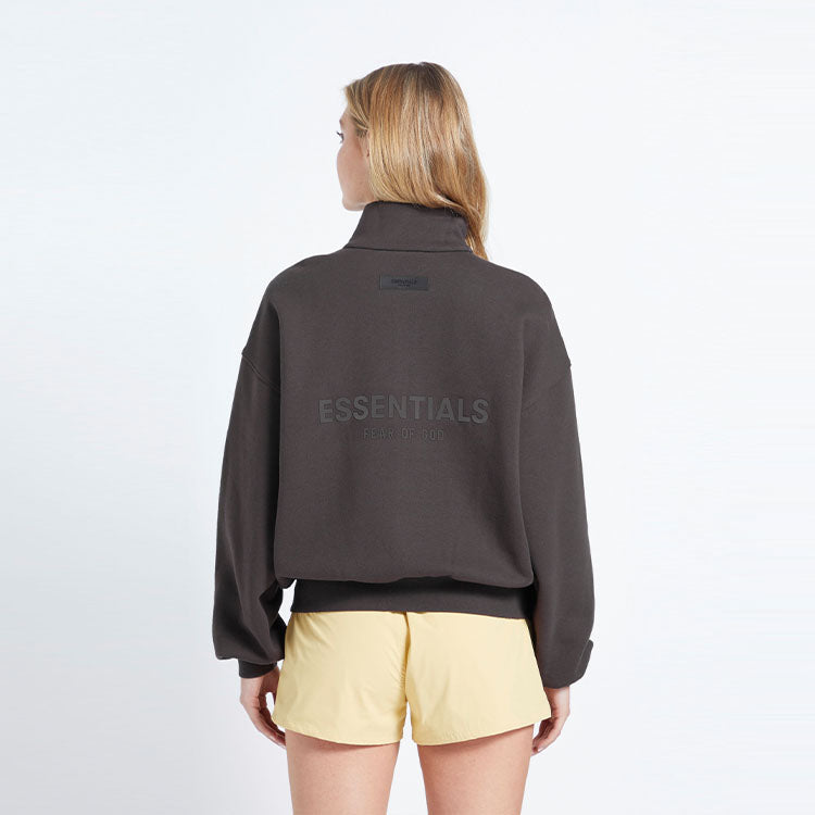 Fear of God Essentials SS23 Filled Nylon Jacket 'Off-Black' FOG-SS23-070