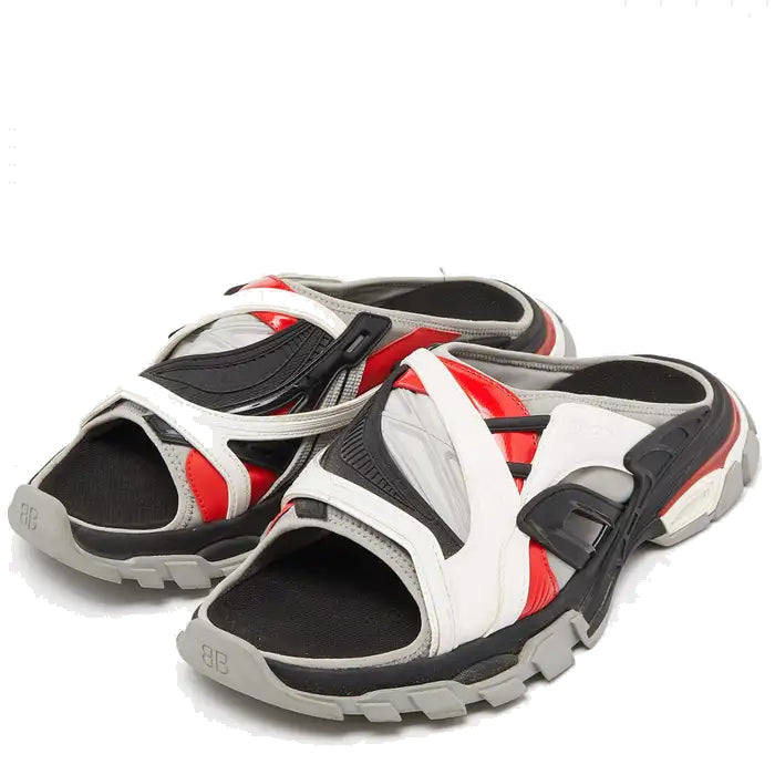 Balenciaga Track 2.0 Slides 'White Black Red' 618083W2FL11560