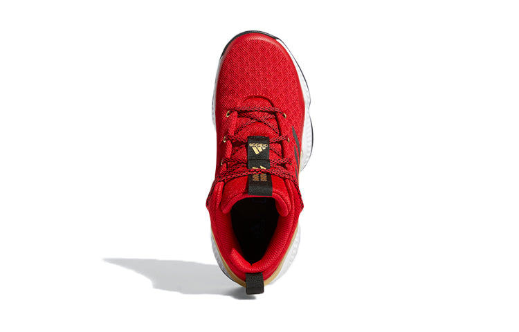 (GS) adidas Lockdown J Shoes Red/Black/Golden FZ1693