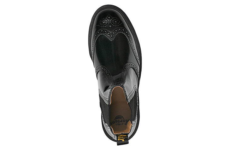 Dr. Martens Graeme Brogue Leather Boots 'Black' 26586001