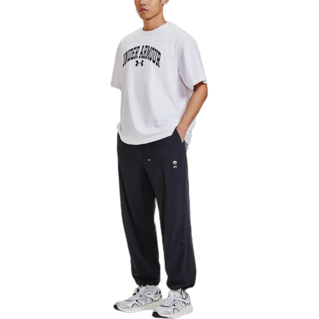Under Armour APAC Half Sleeve Wordmark Logo T-shirt 'White' 1387994-100