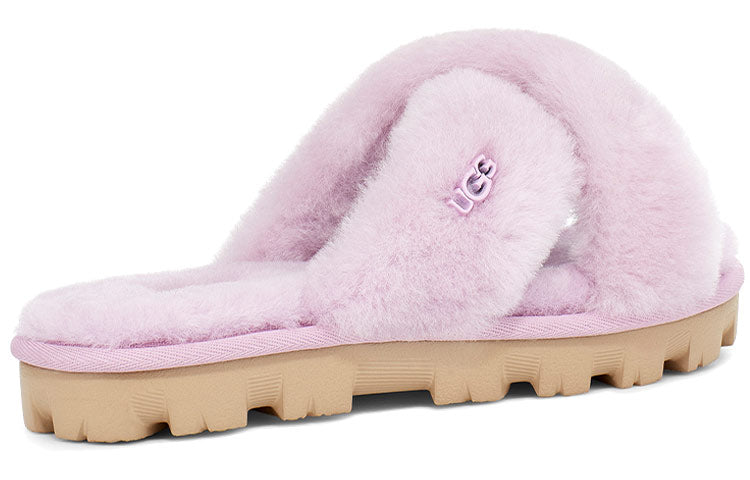 (WMNS) UGG Fuzzette Minimalistic Soft Sole Cozy Purple 1107955-CATR