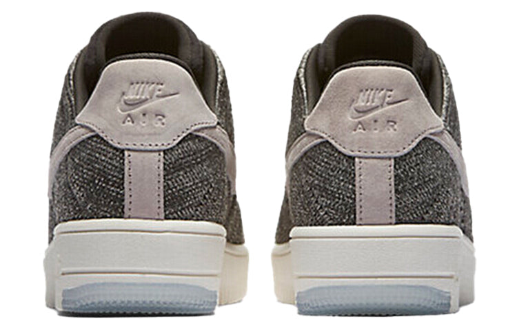 (WMNS) Nike Air Force 1 Flyknit Low 'Midnight Fog Silt Red Ivory' 820256-008
