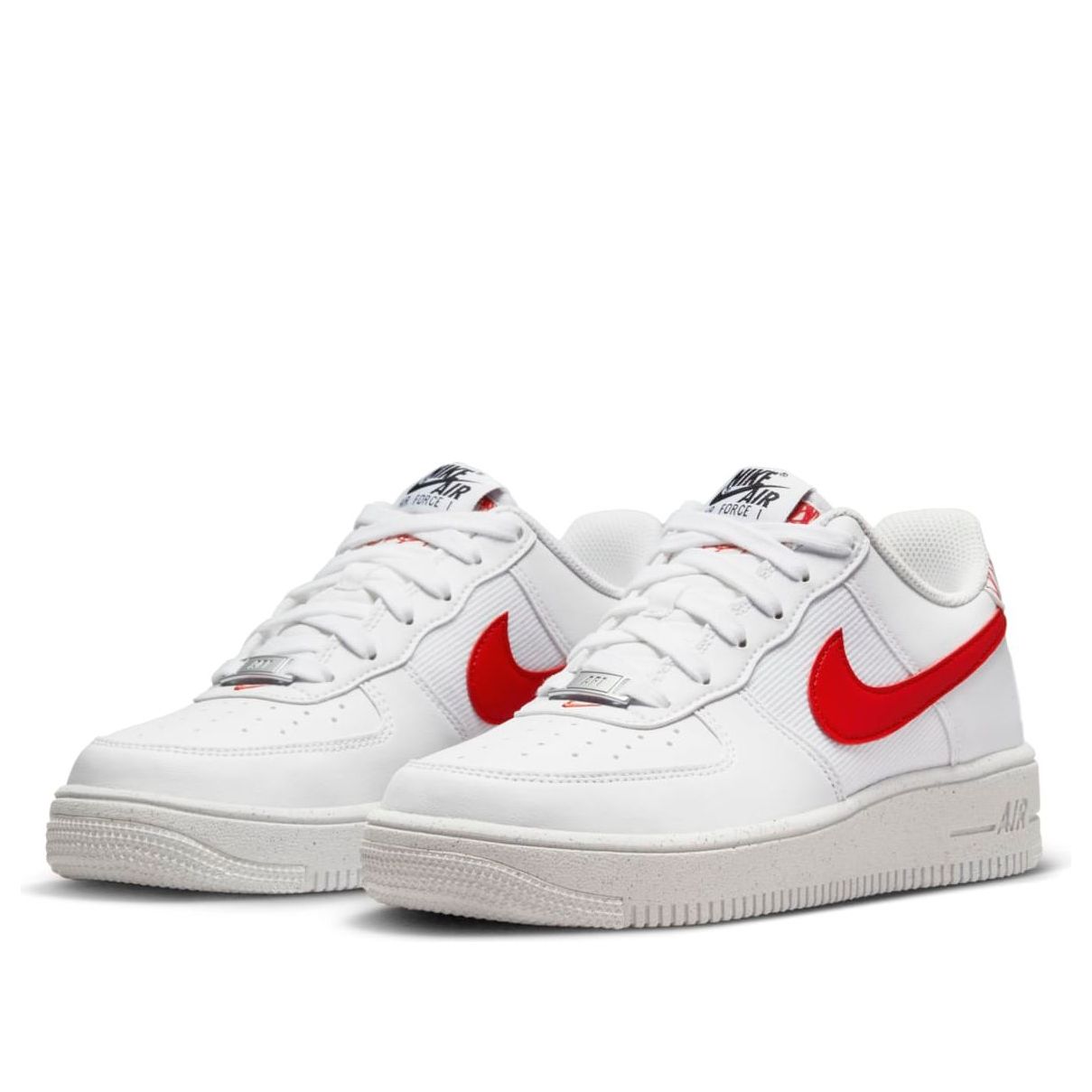 (GS) Nike Air Force 1 Crater Next Nature 'White Habanero Red' DM1086-101