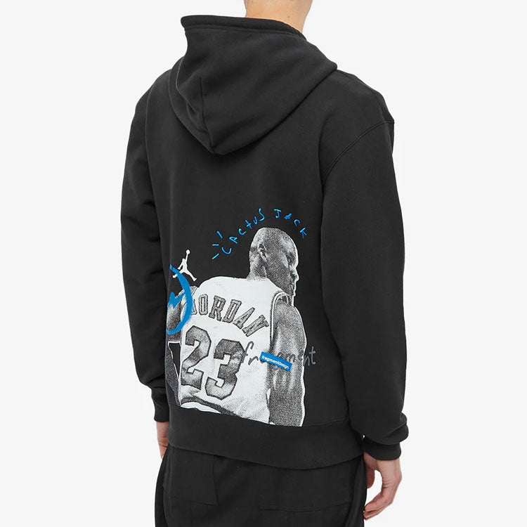 Air Jordan x Travis Scott x Fragment Hoodie 'Black' DJ0615-010