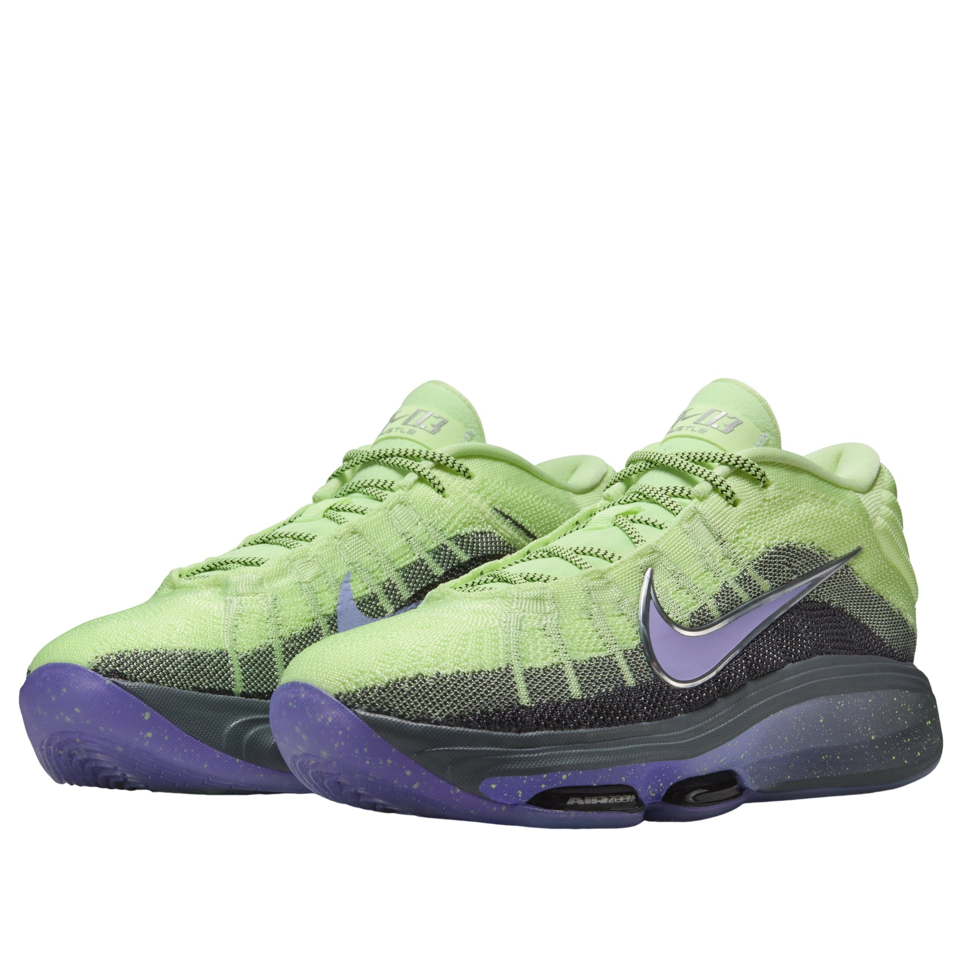 Nike Air Zoom GT Hustle 3 EP 'Barely Volt Metallic Silver' FV5952-700