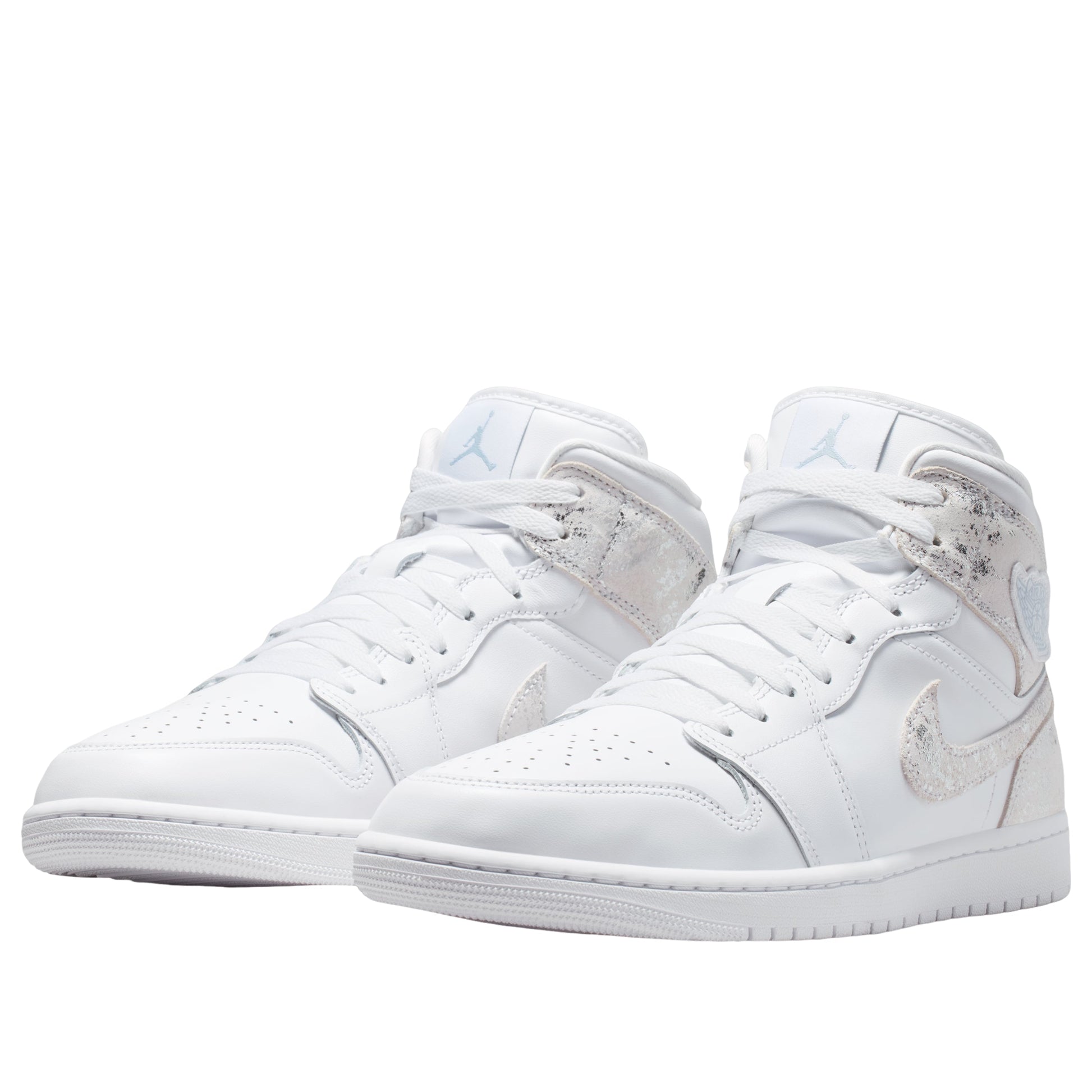 Air Jordan 1 Mid SE 'Distressed White Field Silver' IR2271-100