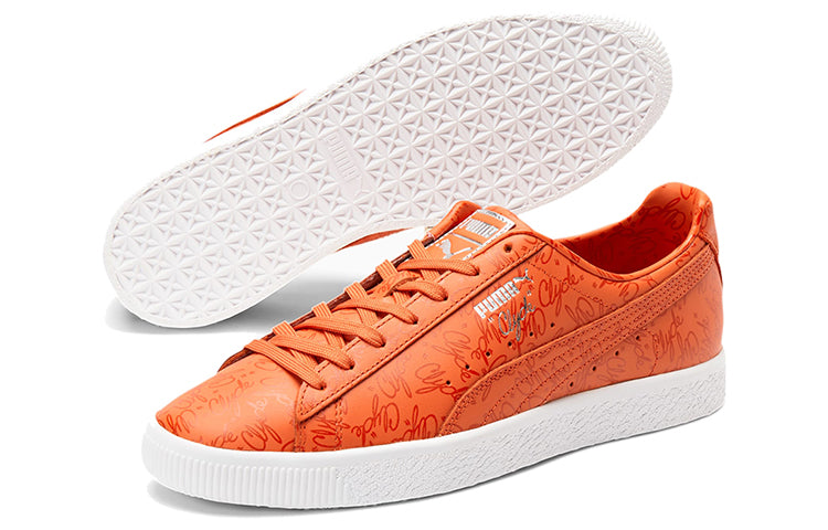 PUMA Clyde 'All Over Script Print' 375900-01
