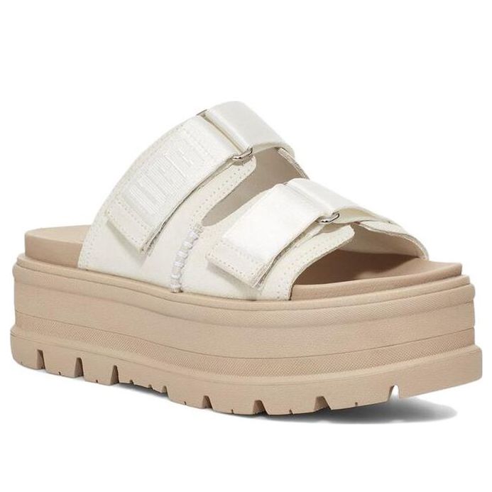 (WMNS) UGG Clem Suede 'White' 1118771-WHT