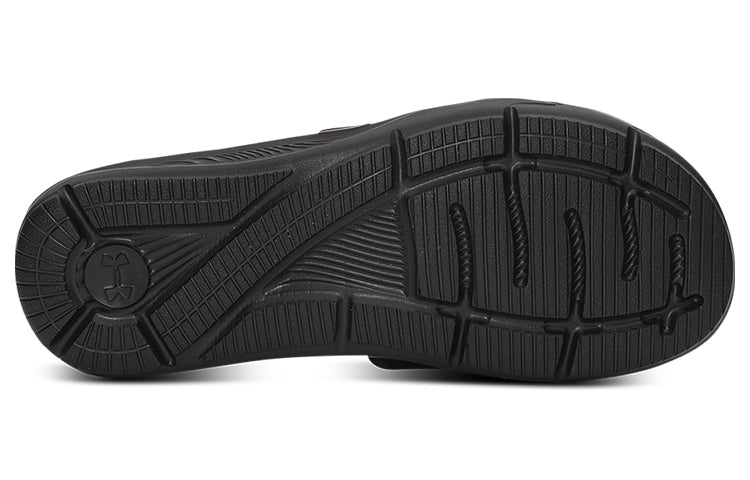 Under Armour Mercenary Xii Slipper Black/Green 3023759-002