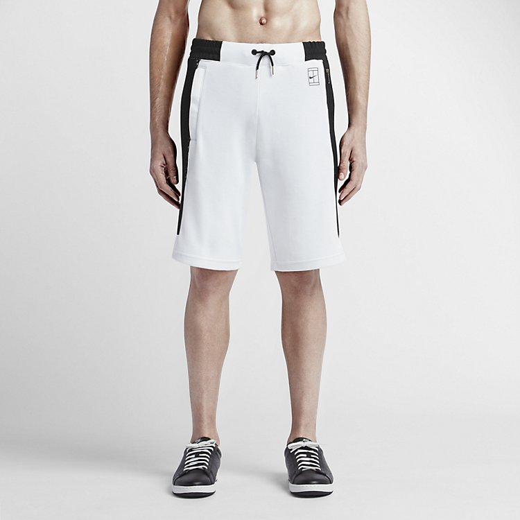 Nike Court Shorts 'White Black' 743998-100