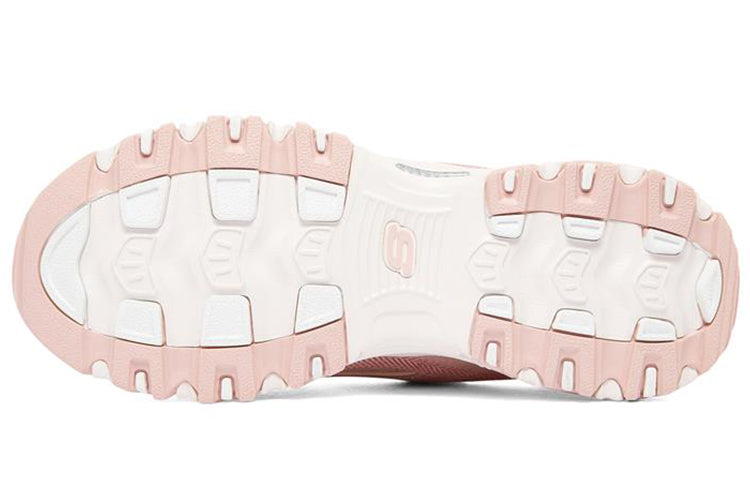 (WMNS) Skechers D'Lites 1.0 'Pink White' 149911-LTPK