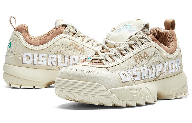 (WMNS) Fila Disruptor 2 Low-cut Old Shoes White T12W011402FAL
