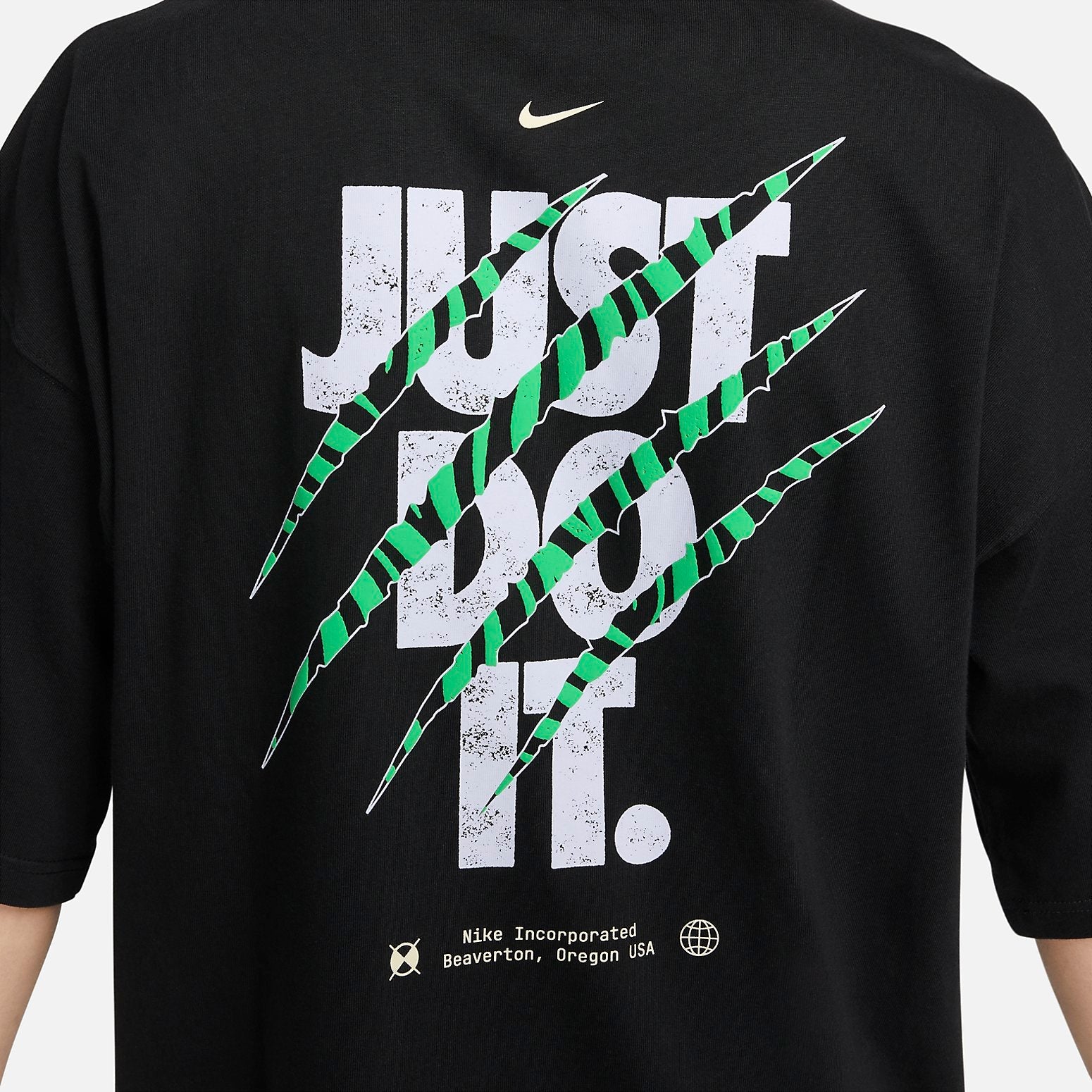 Nike Just Do It Brandriffs T-Shirt 'Black' FB9818-010