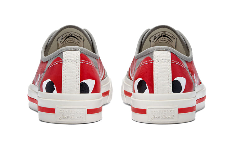 Converse x COMME des GARCONS PLAY Jack Purcell 'Drizzle Red' 171260C