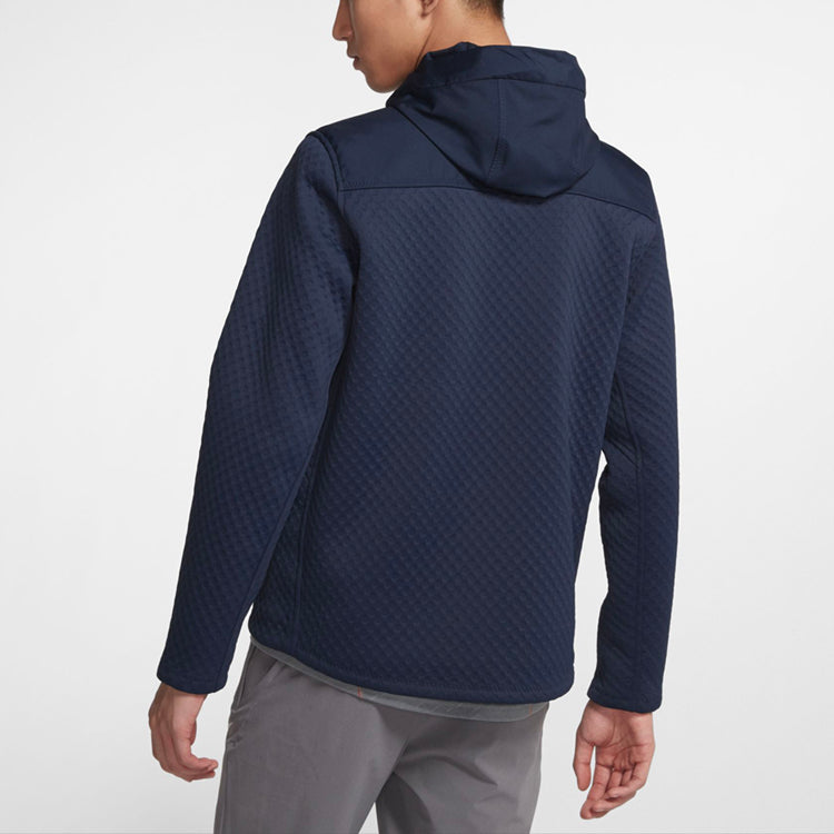 Nike Full-length zipper hooded training Jacket Blue BV3999-452