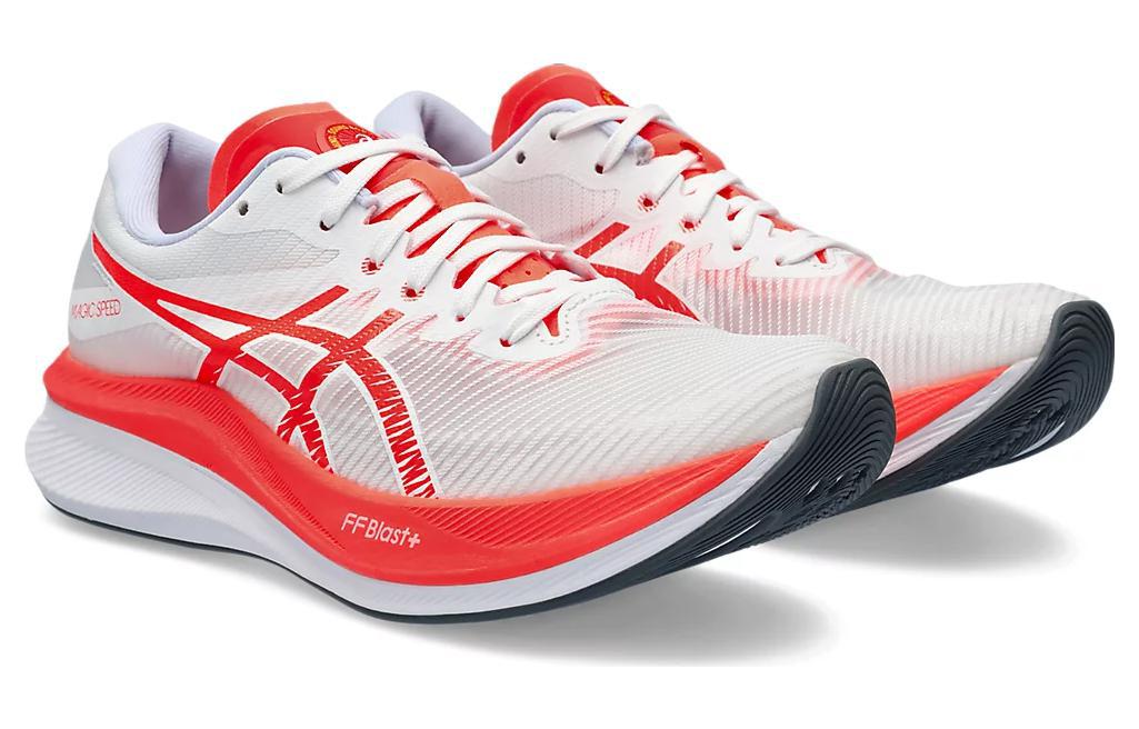 (WMNS) ASICS Magic Speed 3 'White Sunrise Red' 1012B652-100