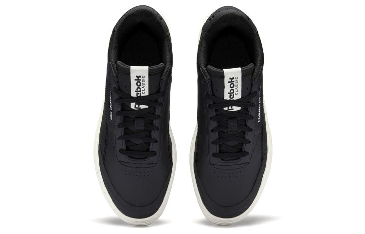 (WMNS) Reebok Club C Double Geo 'Black Chalk' H69142