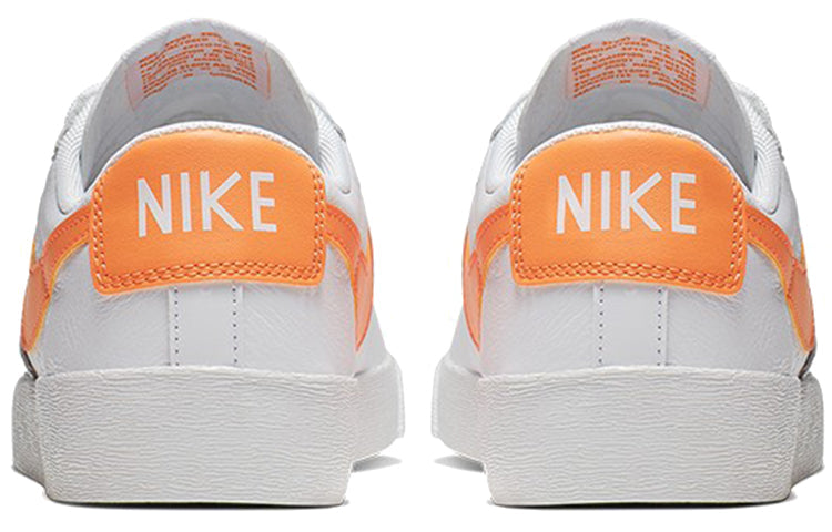 (WMNS) Nike Blazer Low LE 'White Fuel Orange' AV9370-103