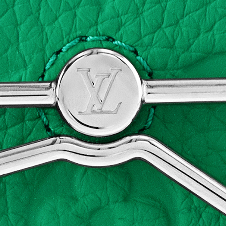 LOUIS VUITTON Steamer Wearable Wallet Monogram Taurillon Leather 'Vert' M82918
