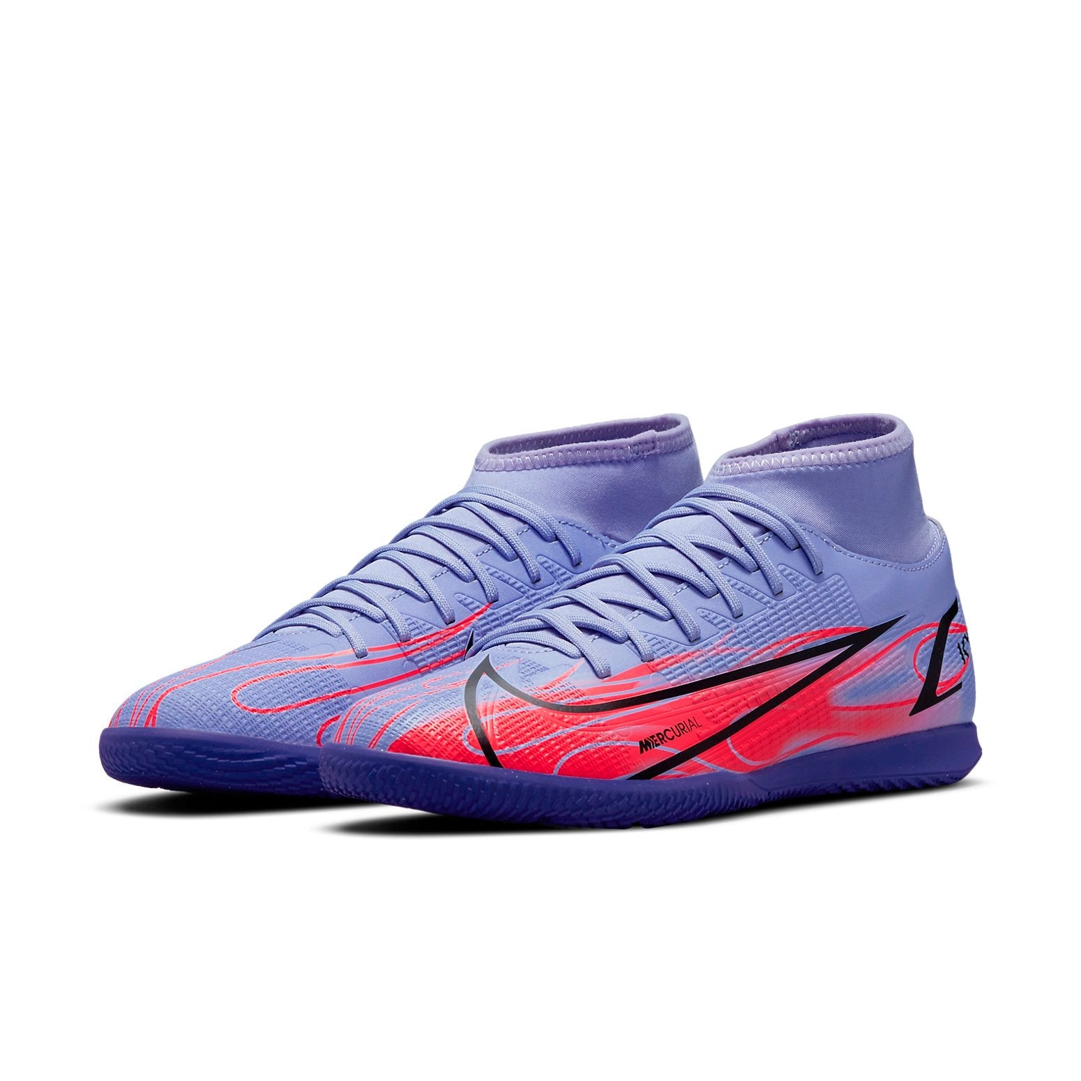 Nike Kylian Mbapp x Mercurial Superfly 8 Club IC 'Flames' DB2863-506
