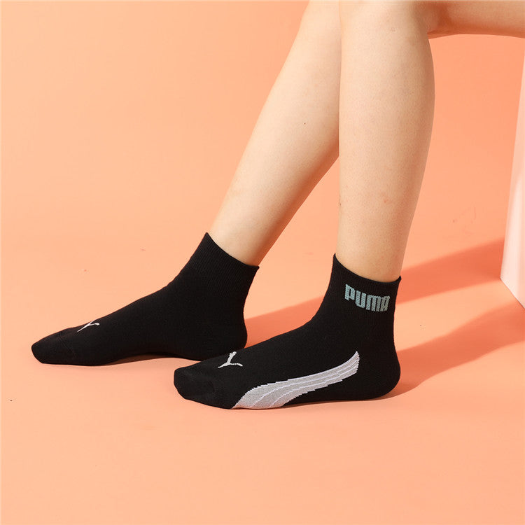 PUMA Sneaker Socks 3 pack 'Black White' 100000496-002