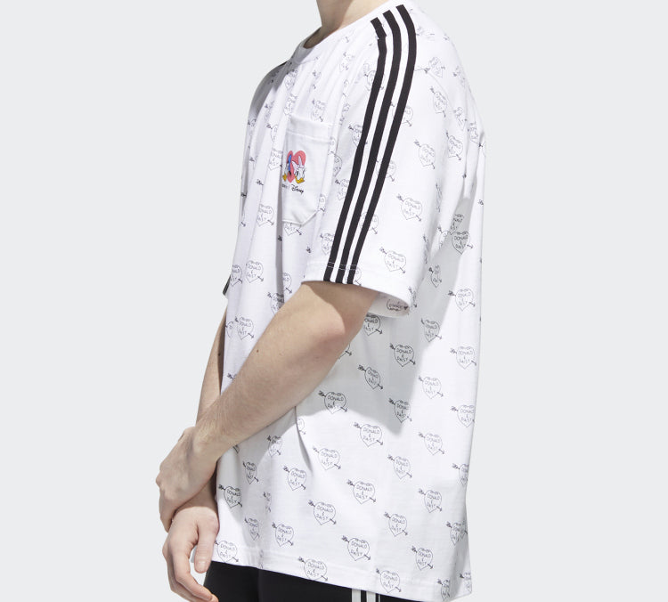 adidas neo Unisex Disney Round-neck White GJ5639