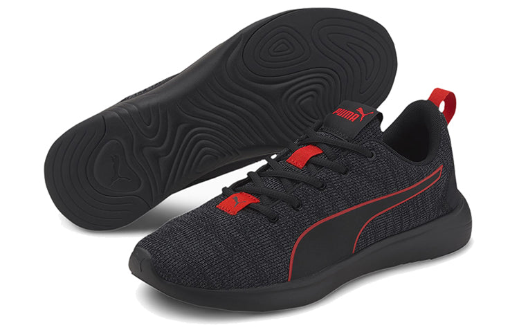 PUMA Softride Vital Clean 'Black Red' 194070-04