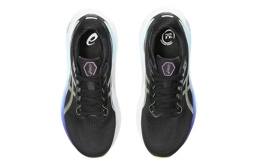 (WMNS) ASICS Gel-Kayano 30 'Black Blue Glow Yellow' 1012B357-003