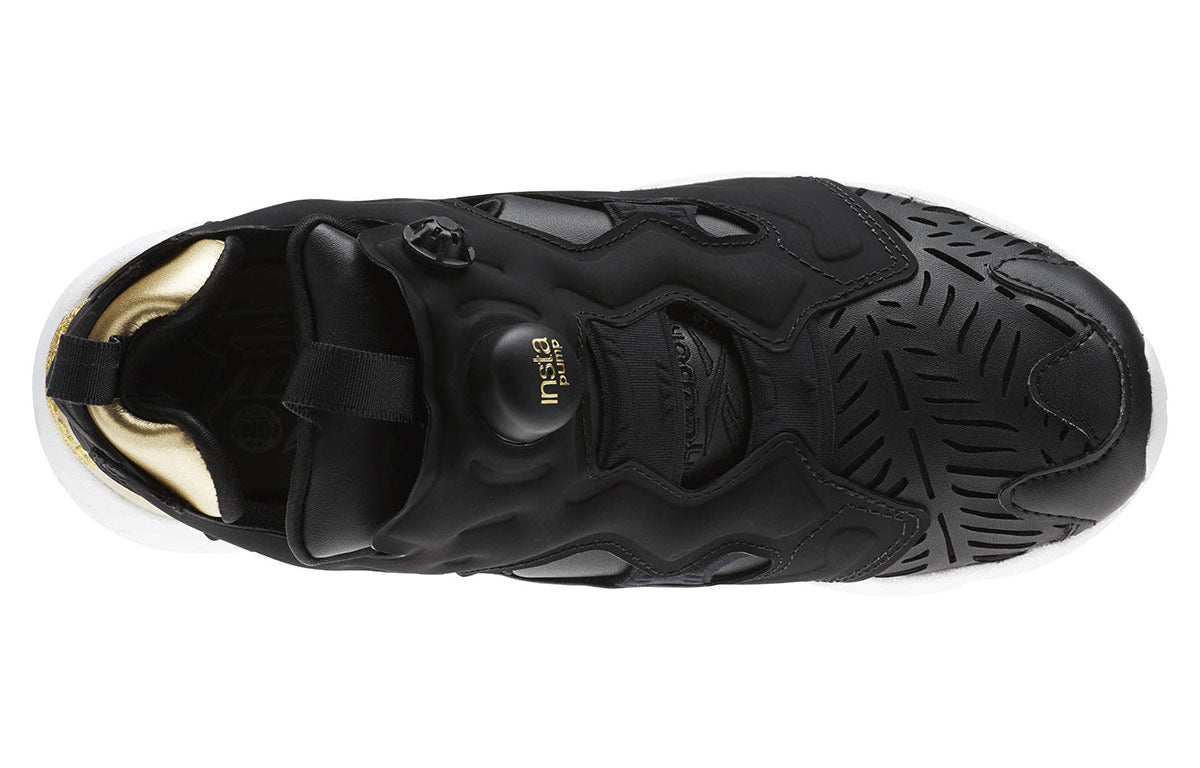 (WMNS) Reebok Instapump Fury Cutouts Running Shoes Black CM9816