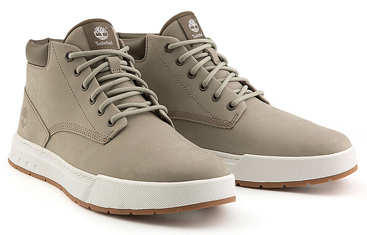 Timberland Maple Grove Leather Chukka Boots 'Light Taupe Nubuck' A674NW