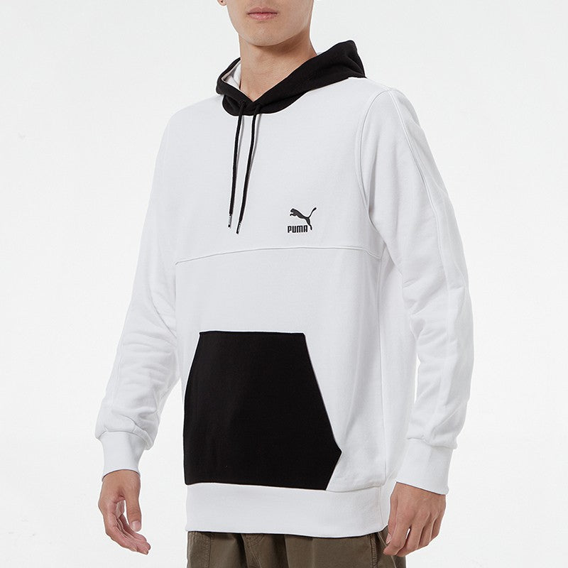 PUMA CLSX ColBlock Hoodie 'White' 534158-52