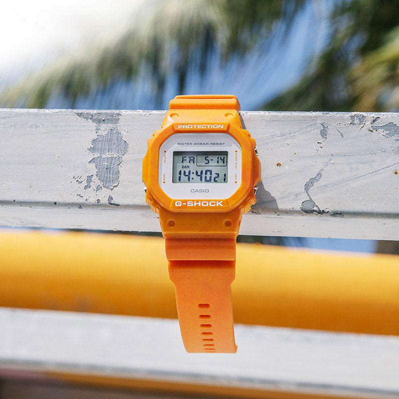 CASIO G-Shock Square 'Orange' DW-5600WS-4PR