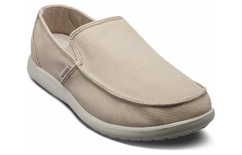 Crocs Santa Cruz Clean Cut Loafers 'Khaki' 202972-2U6