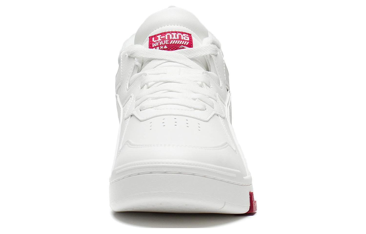 Li-Ning Superwave Mid 'White Red' AGCS323-1