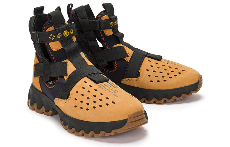 Timberland Greenstride Edge Lace Up Boot Sandals 'Wheat Black' A5QZCW