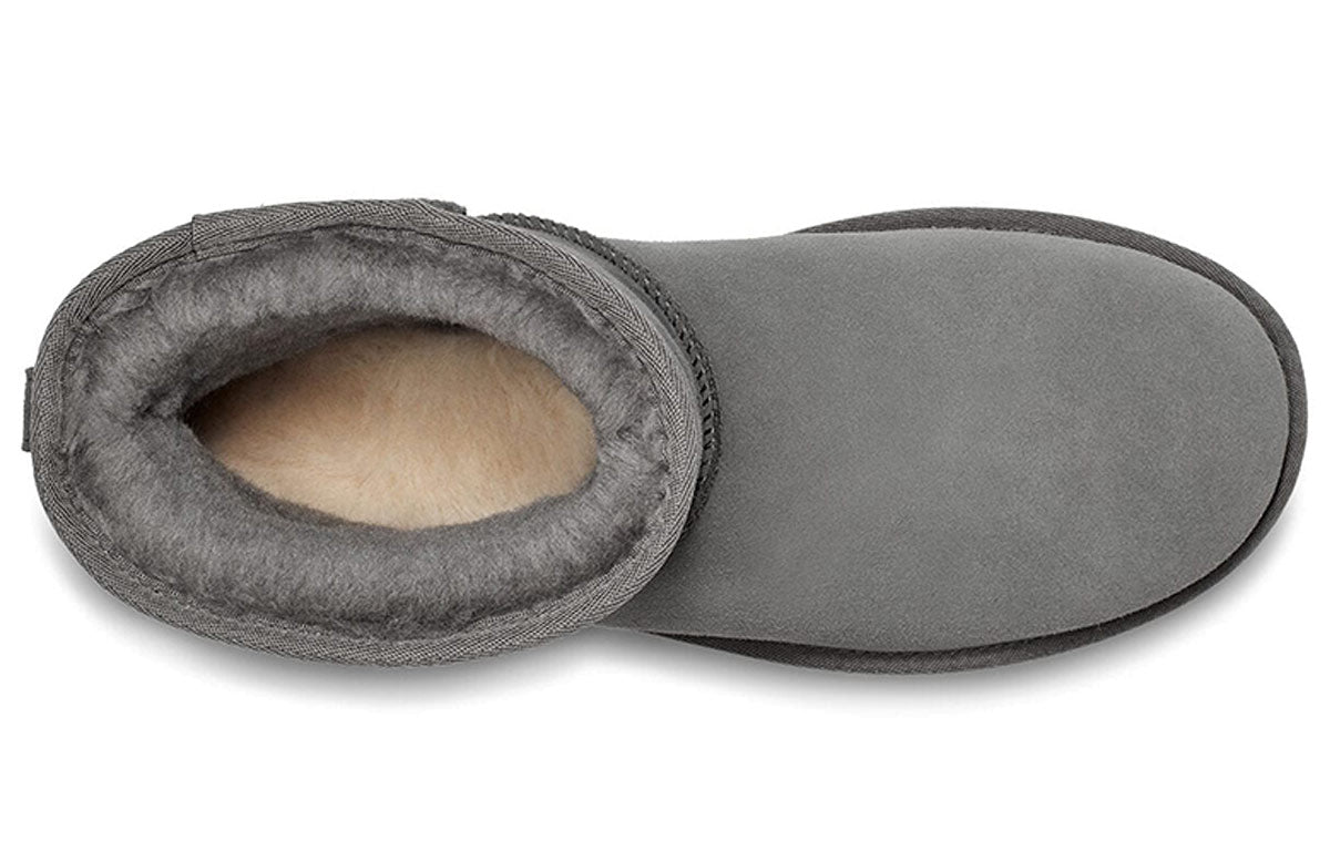 UGG Classic Mini II Snow Boots Gray 1119391-CHRC