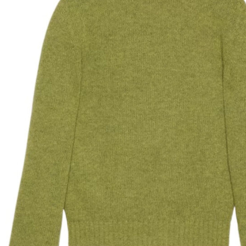 Gucci Logo Embroidery Wool Sweater 'Green' 763365-XKDNV-3553