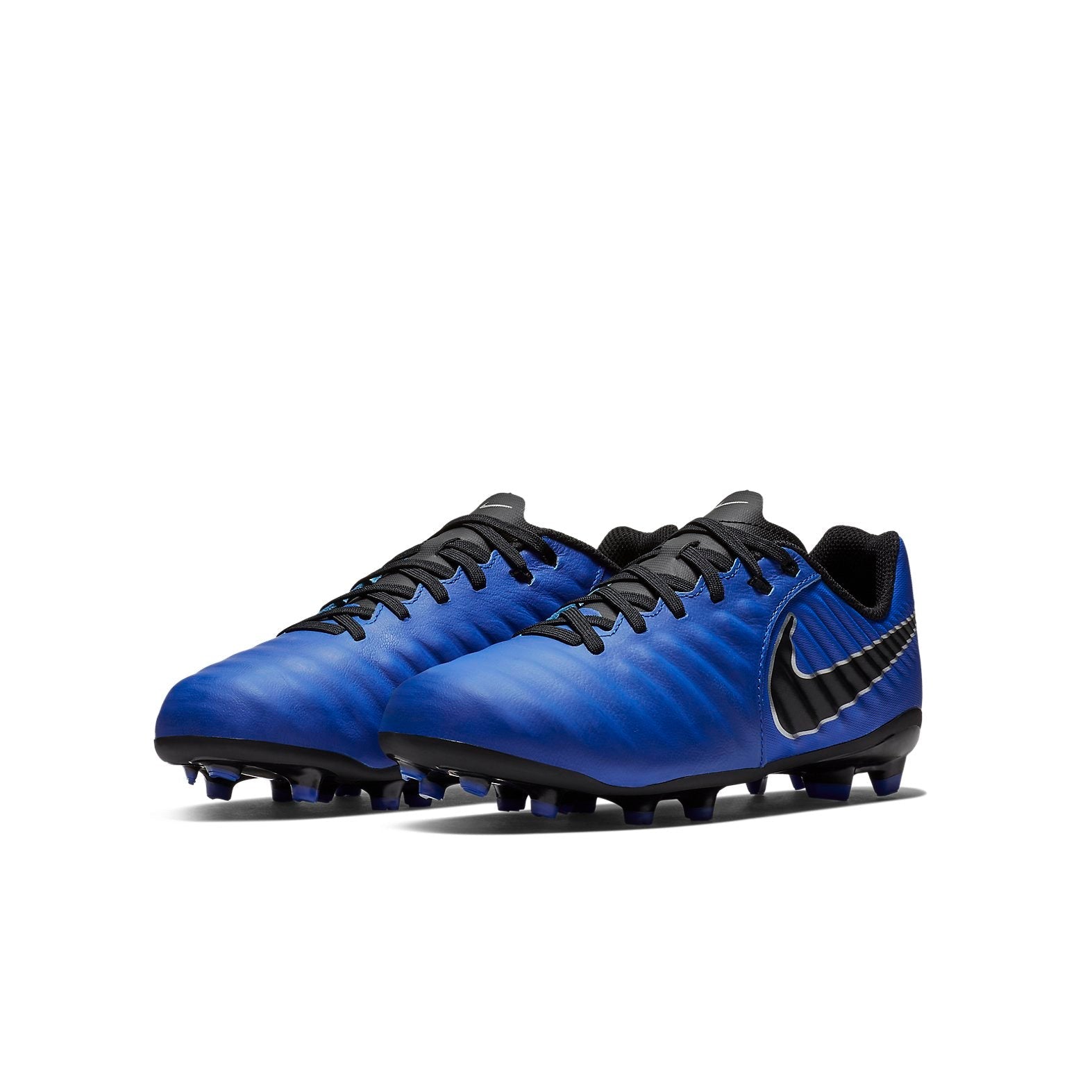 (GS) Nike Tiempo Legend 7 Academy MG 'Black Blue' AO2291-400