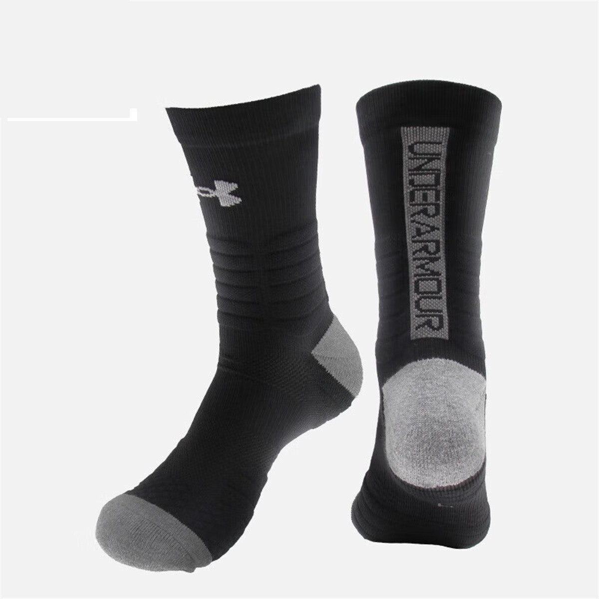 Under Armour Soccer Socks 'Black Grey' 22610202-071