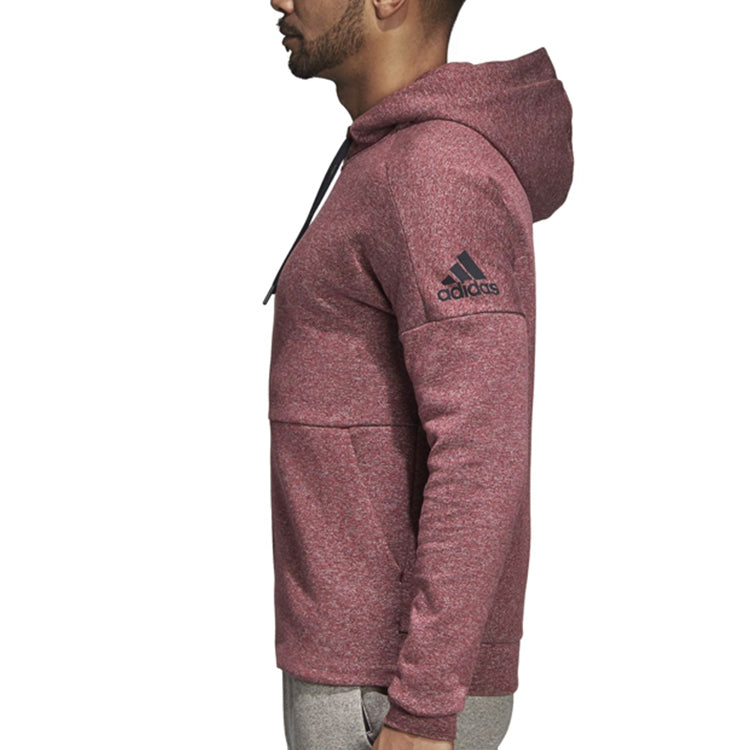 Men's adidas Sports Stylish Knit Red Brown Jacket CY9861