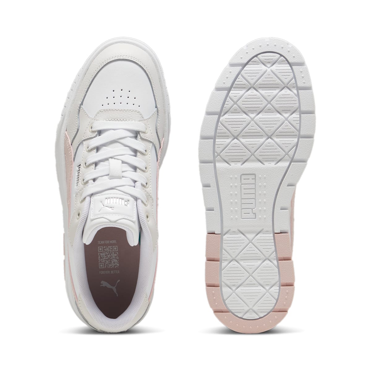 (WMNS) PUMA Karmen II Idol 'White Pink' 397461-04
