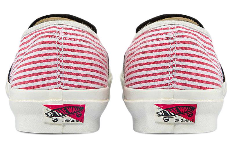 Vans Style 48 LX Casual Fashion Skate Shoes Unisex Blue Pink Stripe 'Blue Pink' VN0A4UVFAR7