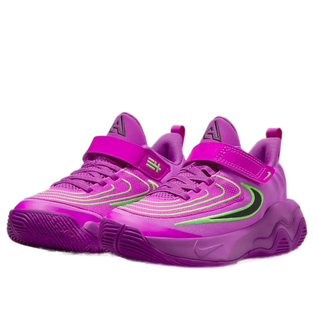 (PS) Nike Giannis Immortality 4 'Bold Berry Green Strike Hyper Violet Black' FZ6733-501