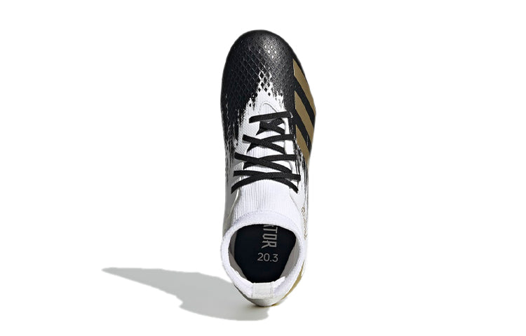 (GS) adidas Predator Mutator 20.3 'White Black Golden' FW9215