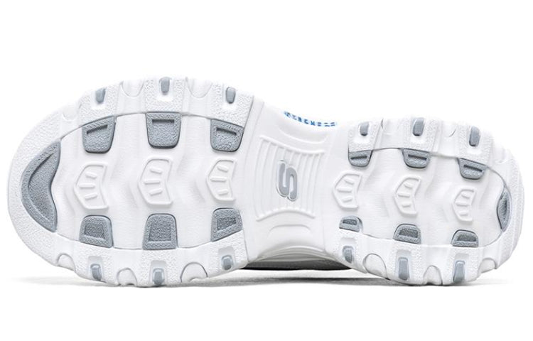 Skechers D Lites 1.0 White/Blue 666142-WGBL