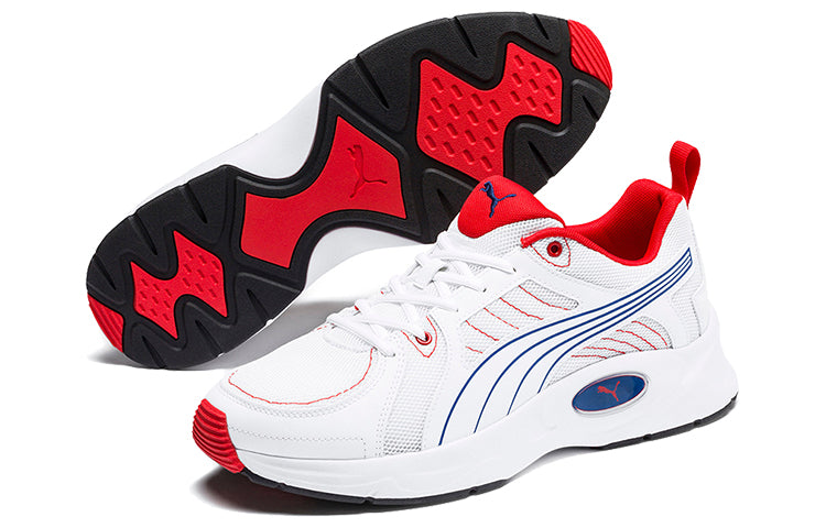 (WMNS) PUMA Nucleus Run Imeva Low-cut White/Blue/Red 369869-04