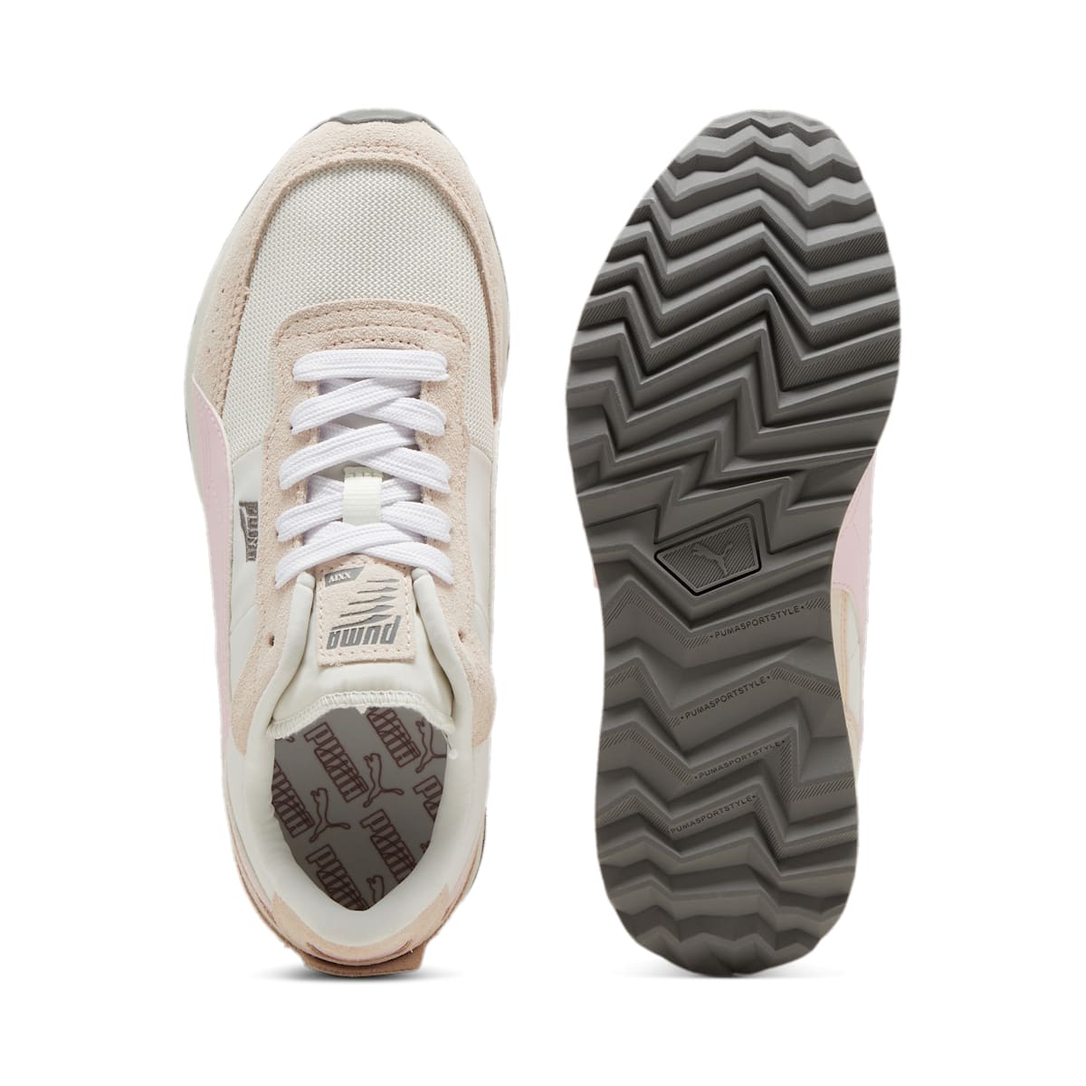 PUMA Road Rider Suede 'White Whisp Pink' 397377-09