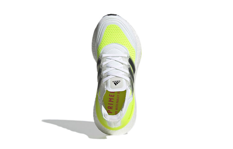 adidas Ultraboost 21 J 'White Solar Yellow' FZ2929